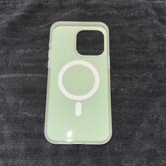 iPhone 15 Pro Max Sonix Green Checkered Phone Case - Picture 2 of 2